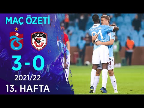 Trabzonspor 3-0 Gaziantep FK MAÇ ÖZETİ | 13. Hafta - 2021/22
