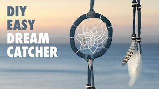 DIY Easy Dreamcatcher - How to make a Dream catcher (Ocean theme)