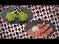 ⚜️ Furry Earrings + Ring || How to make Seed bead Aretes/ Ring || Tutorial Diy (0414)