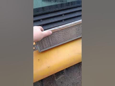 Фильтр салона JCB 3CX своими руками. - YouTube