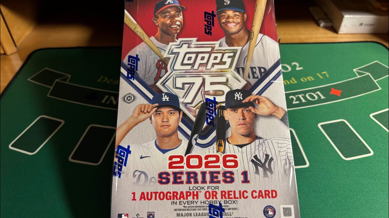 RIPPIN’ THE 2026 TOPPS SERIES ONE (75TH ANNIVERSARY) HOBBY BOX - plus, a MAJOR WEMBY HUNT UPDATE!!!