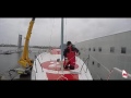 MACSF -  Vidéo accélérée de la mise à l'eau l'IMOCA