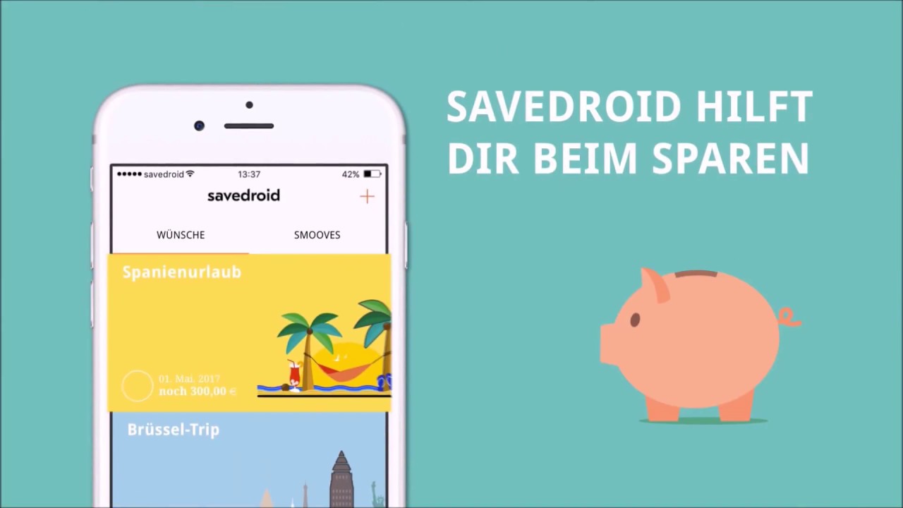 New Update savedroid - Die Spar App - Erfülle deine Wünsche!