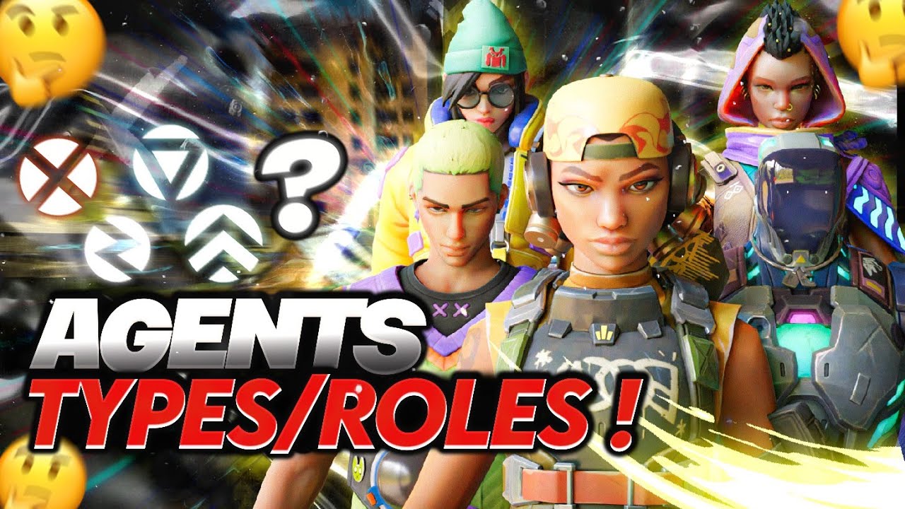TYPES/ROLES AGENTS IN VALORANT EXPLAINED [HINDI] - YouTube