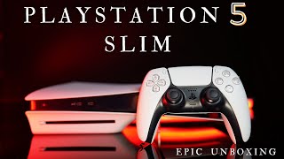 Playstation 5   PS5  Slim model  Epic Unboxing