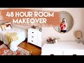 COMPLETE ROOM MAKEOVER | creating my dream room!