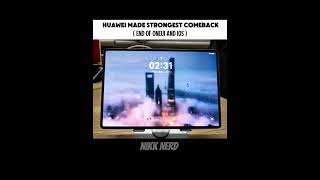 Huawei Made Strongest Comeback ||#edit#xiaomi#shorts#tren...