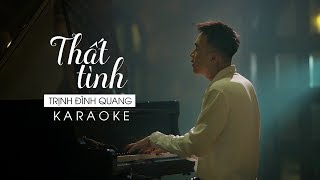 Thất Tình Remake Karaoke - Trịnh Đình Quang