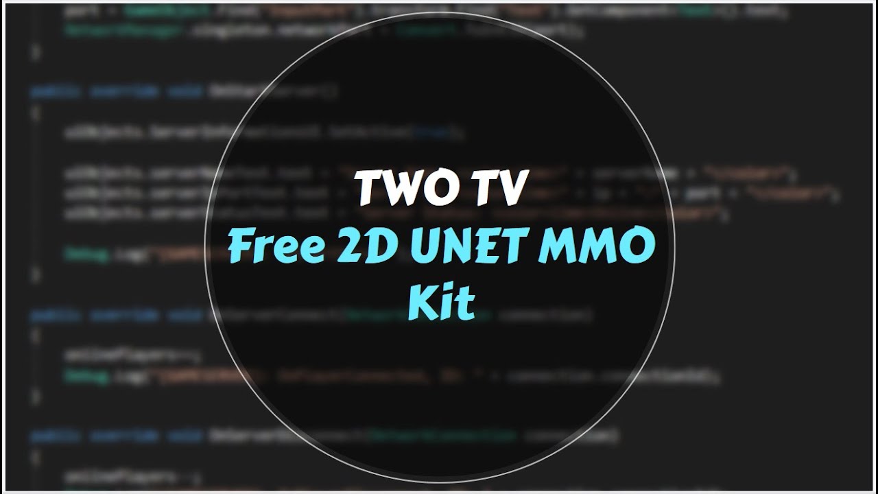 Unity 3d - Free 2D UNET MMO Kit - YouTube