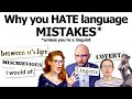 Why do experts always defend language mistakes