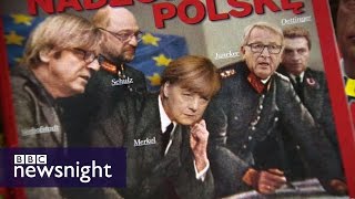 Poland has a newly elected populist socially conservative government, but the EU is questioning whether the new administration is conforming to the rule of law. The President of the European parliamen