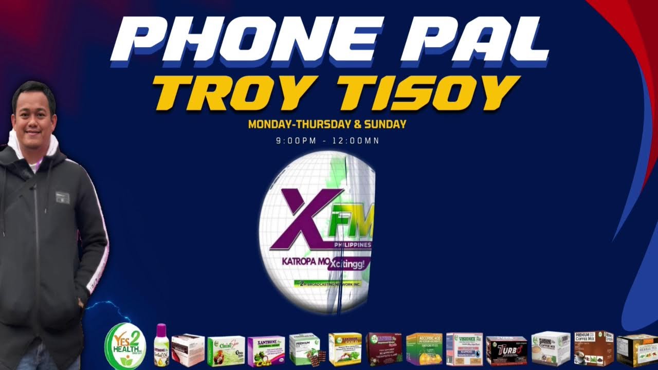 PHONEPAL NA WITH TROY TISOY SA XFM PHILIPPINES! - YouTube
