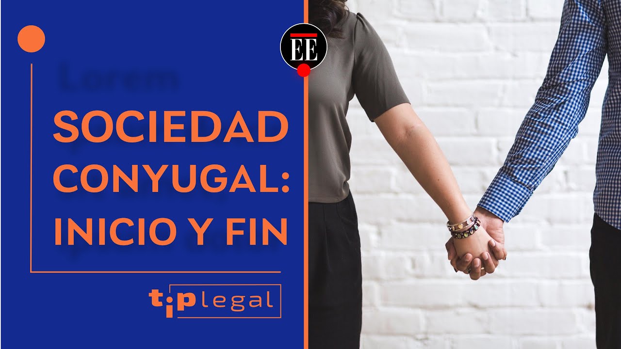 que es sociedad conyugal o de hecho