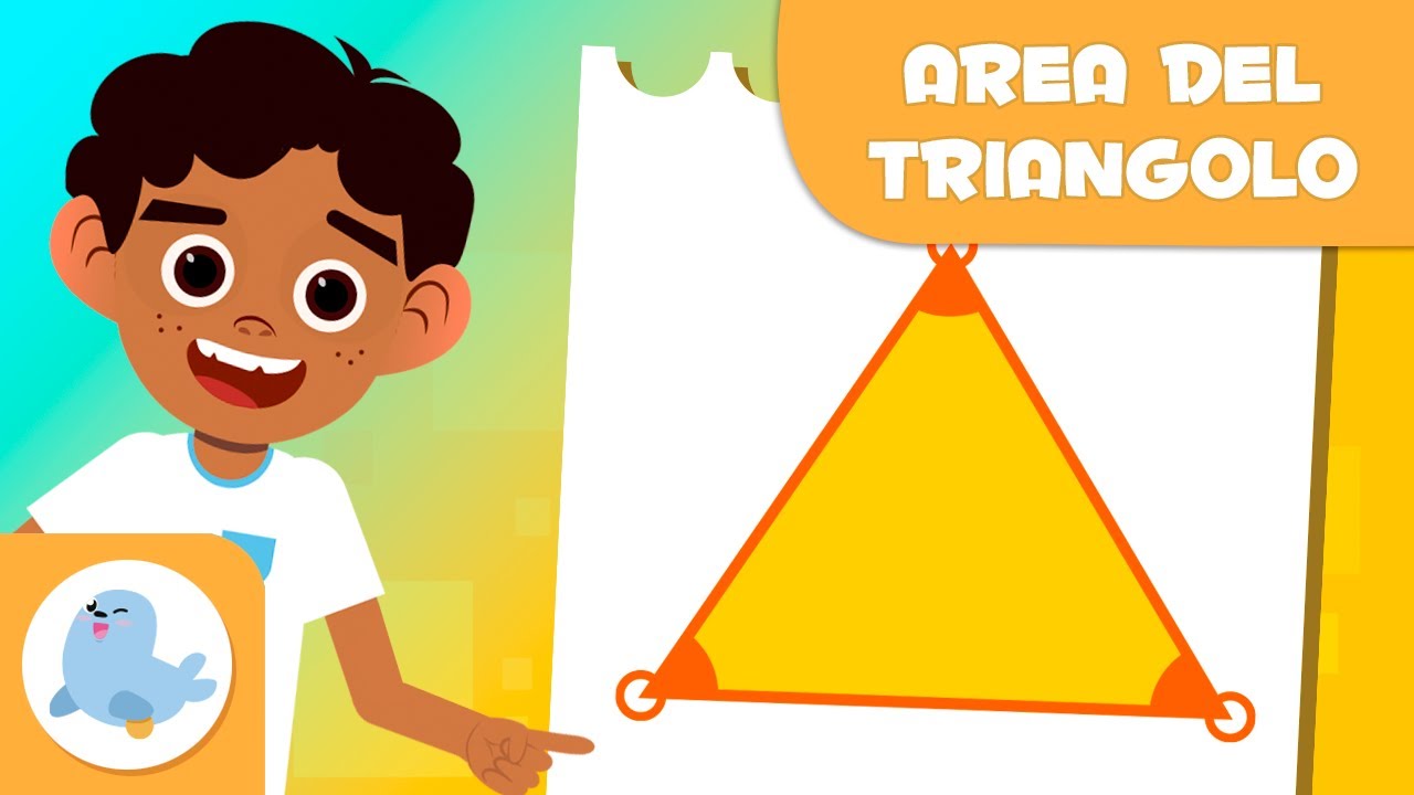 L'area del triangolo 🔺 Matematica per bambini 🏠