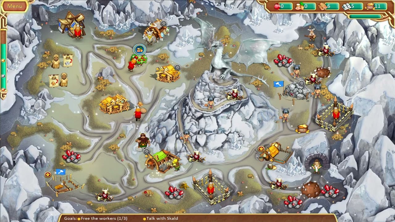 Viking Brothers — руководство по прохождению 23-го уровня