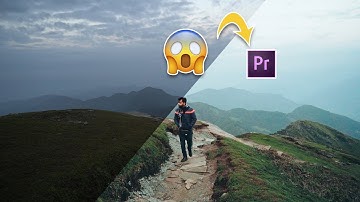 Cinematic Color Grading using Moody LUTs in Premiere Pro | Premiere Pro CC Tutorial