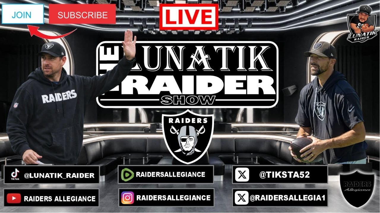THE LUNATIK RAIDER SHOW!: NEWS & NOTES AT THE COMBINE  #raiders #rn4l #raidernation
