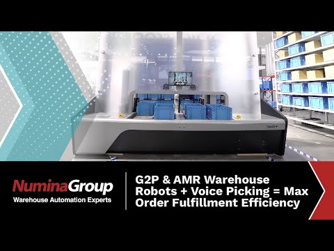 AMR Warehouse Robots + Voice Picking System = Maximum Order Fulfillment Efficiency