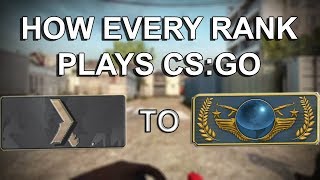 HOW EVERY RANK PLAYS CS:GO