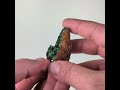 Vidéo: Torbernite, Les Bois Noirs, France, 31 grammes