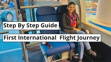 First Time International Flight Journey Tips| How To Travel In Flight First Time | Tips In Hindi