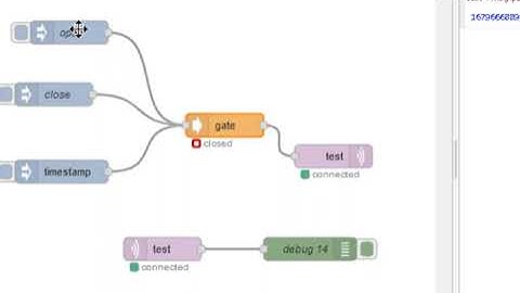 Using the Node-Red Gate Node