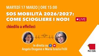 Chiedilo alla effelleci - SOS MOBILITÀ 2026/2027 - Come sciogliere i nodi