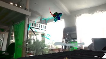 Xylophone show in Mixed reality