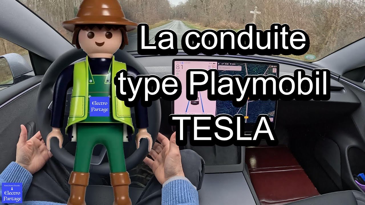 TESLA : Conduite Playmobil ? 🛣️