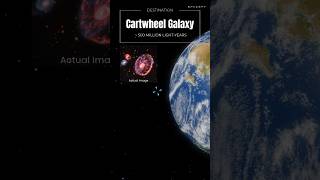 Flying to the Cartwheel Galaxy | A Galaxy Reshaped by Collision