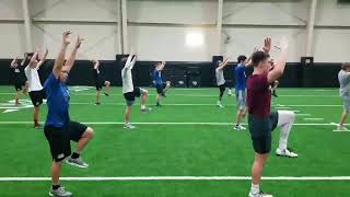Single Leg Snapdown w/ Rotational Bound