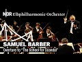 Capture de la vidéo Barber: Overture To "The School Of Scandal" (1986) | Lorin Maazel | Ndr Elbphilharmonie Orchester