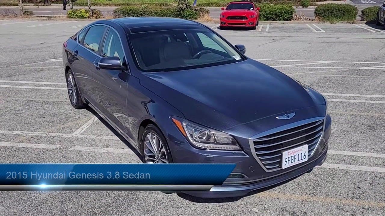 2015 Hyundai Genesis 3.8 Sedan San Francisco San Bruno San Jose Santa ...
