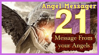 ⭐️Angel Number 21 Meaning 💫connect with your angels and guides
