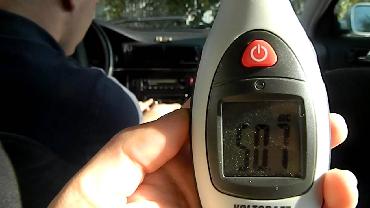 Test Decybelomirza VOLTCRAFT SL-50 pasażer