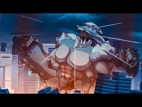 ОГРОМНЫЕ МЕХА РОБОТЫ СПАСАЮТ МИРЫ! HARDCORE MECHA