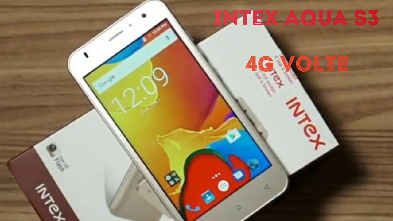 Intex Aqua S3 Smartphone launch in India.