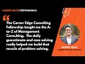 CE Consulting Fellowship | Testimonial by Mr. Karan Nikhil Shah from PwC