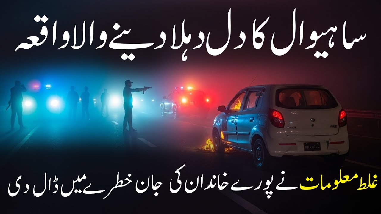 Sahiwal Shooting Case 2019 – Ek Mamooli Khandan Ka Dukh Bhara Waqia