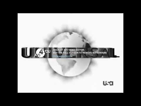 1997 Universal Pictures Logo USA In White Black Reverse Pitch 12