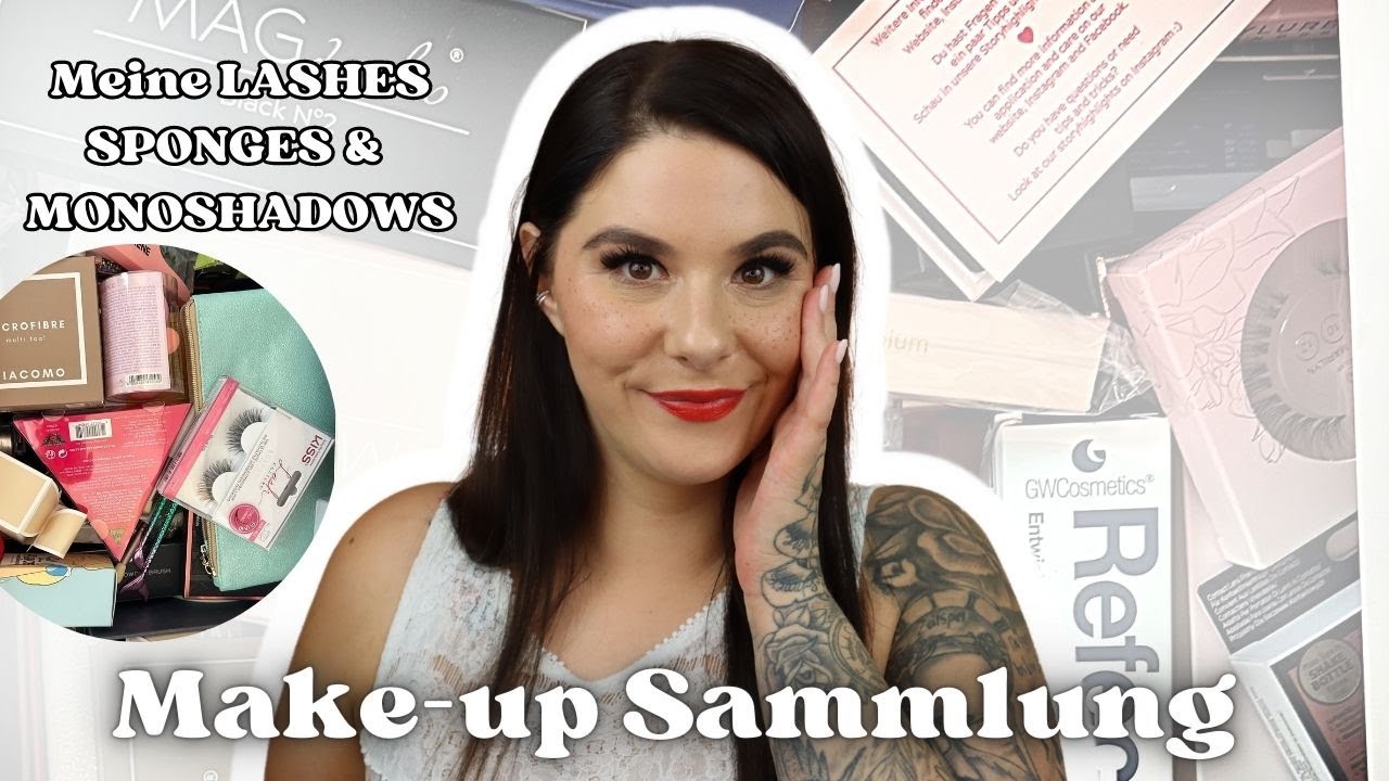 Einblicke in meine Schubladen | Lashes, Sponges & Monoshadows | Make-up Sammlung #schikitasplace
