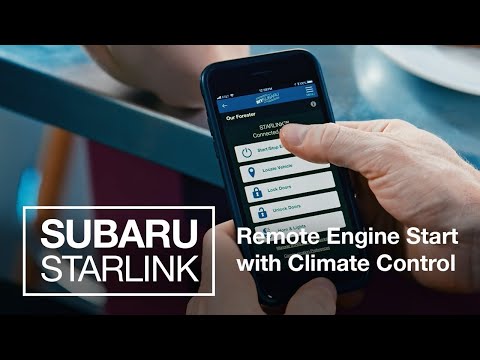 Remote Engine Start | SUBARU STARLINK