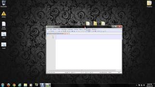 How to crash a pc with notepad