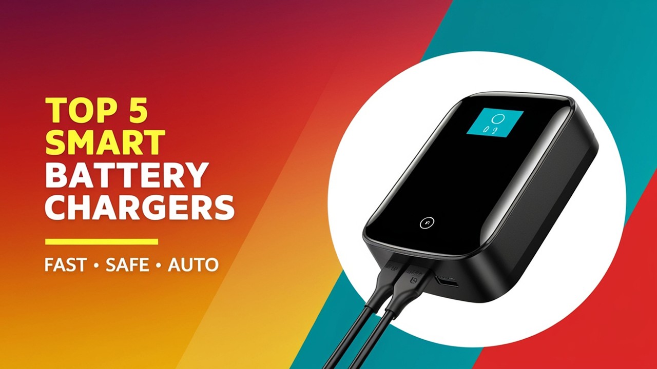 Top 5 Best Smart Battery Chargers You Should Buy (Fast & Safe Charging ...