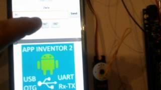 Servo USB APP INVENTOR 2 Arduino at 115200 bauds screenshot 5