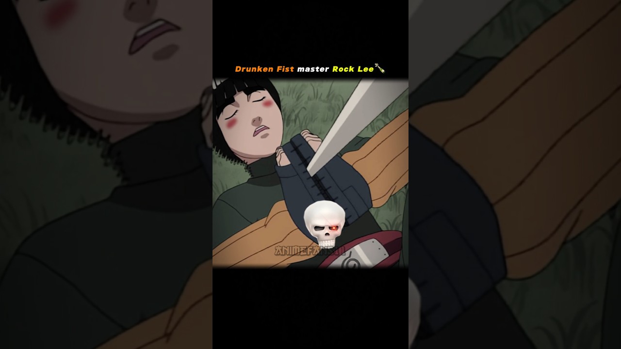 Rock Lee vs Kimimaro fight ☠️😱 | | Rock Lee shorts | | animefans11 