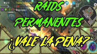 | FROSTBORN | RAIDS PERMANENTES ¿VALE LA PENA? ARMAS PARA INTERCAMBIAR