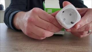 unboxing & app connectivity Woox R5024 Smart Plug 16A