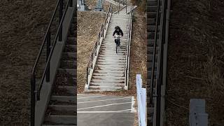 【100kgスケーター】 ノーマル自転車で階段を下るキッズ#shorts #short  #skate  #skateboard #函館  #skateboarding