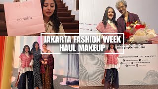 MAW VLOG || Pertama Kali Hadir Di Acara JFW, Haul Makeup dari Sosiola dan MakeOver